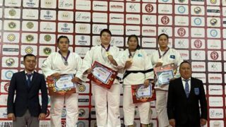 Юные дзюдоисты Карагандинской области завоевали пять медалей на международном турнире