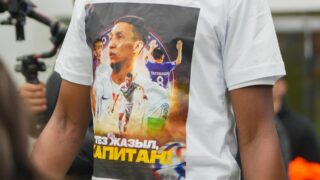 Игроки «Ордабасы» поддержали своего травмированного капитана