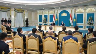 Как прошел брифинг Токаева и Орбана в Астане