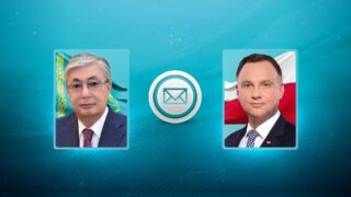 Касым-Жомарт Токаев поздравил президента Польши с Днем независимости