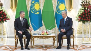 Касым-Жомарт Токаев провел встречу с Гурбангулы Бердымухамедовым