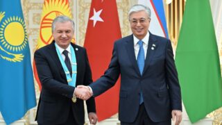 Президент Шавкат Мирзиёев удостоен высшего ордена Тюркского мира