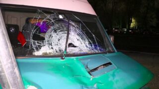 В Алматы микроавтобус насмерть сбил пешехода