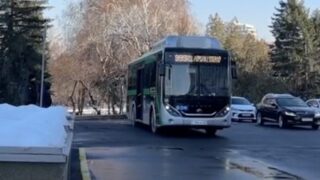 5 автобусов добавили к одному из маршрутов Алматы