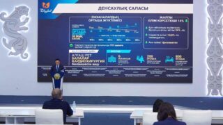 Аким Шымкента не ответил на вопрос о заработной плате