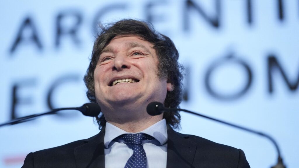 Президент Арегнтины Хавьер Милей. Фото: AP Photo/Natacha Pisarenko.