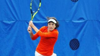 Казахстанская первая ракетка в парном разряде пробилась в финал турнира во Франции