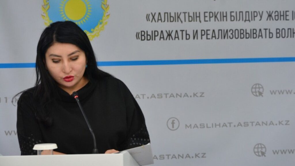 Алия Кожабаева. Фото: сайт маслихата Астаны