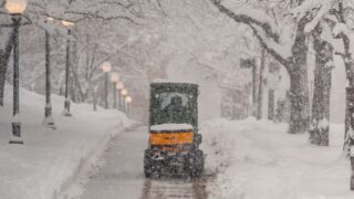 Ожидается сильная метель и ветер в Астане