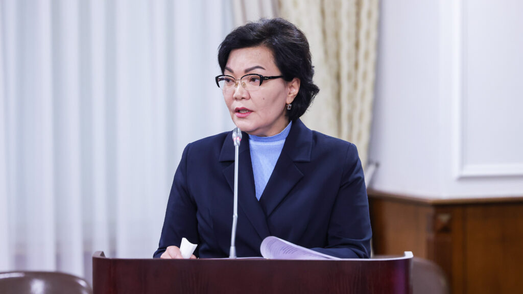 Министр труда и социальной защиты населения Светлана Жакупова. Фото: primeminister.kz.