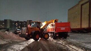 С улиц Астаны было вывезено более 50 тысяч кубометров снега