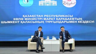 Шымкент попросил министра транспорта о бесплатном проезде