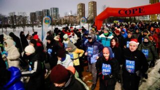 Столичные жители пробежали 2024 метра