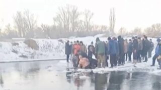 Три часа искали тело провалившегося под лед в Абайской области 5-летнего мальчика