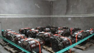 В Казахстане попытались незаконно ввезти 15 двигателей для БМП из России