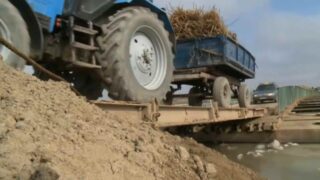 В Кызылординской области остановили строительство моста через реку Сырдарья