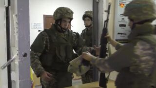 Воинские части на юге РК приведены в высшую степень боевой готовности