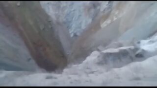 Автобус провалился под землю в Павлодарской области: нашли 2 погибших