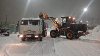 Из Астаны с начала зимы вывезено более 103 тысяч грузовиков снега