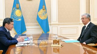 Касым-Жомарт Токаев переговорил с Оразалы Сабденом