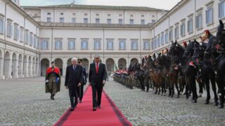 Касым-Жомарт Токаев прибыл в Квиринальский дворец для встречи с президентом Италии
