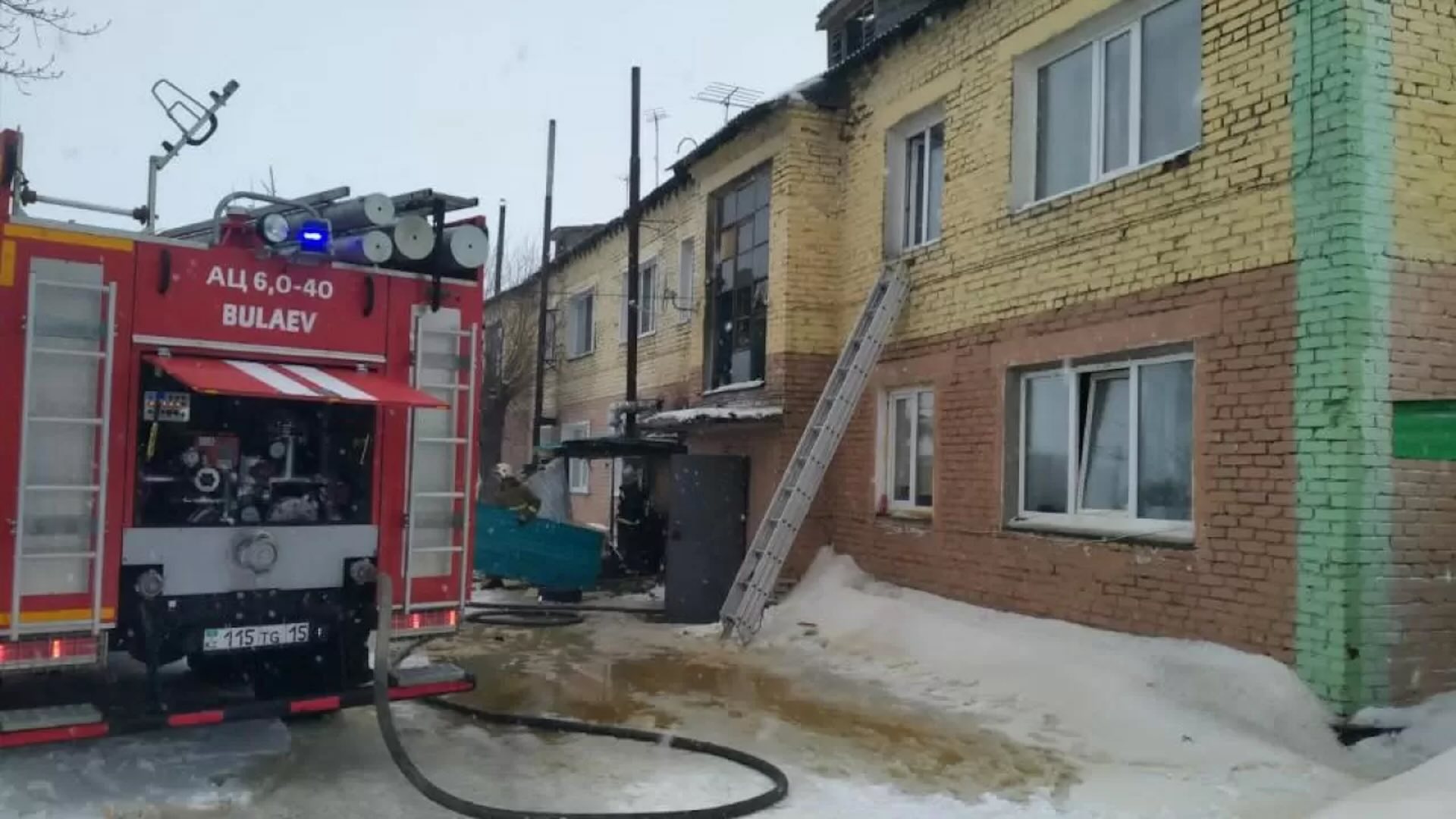 Пожар в котельной чуть не унес жизни тринадцати человек в СКО