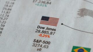 Снижение фьючерсов на индекс Dow на 0,1%