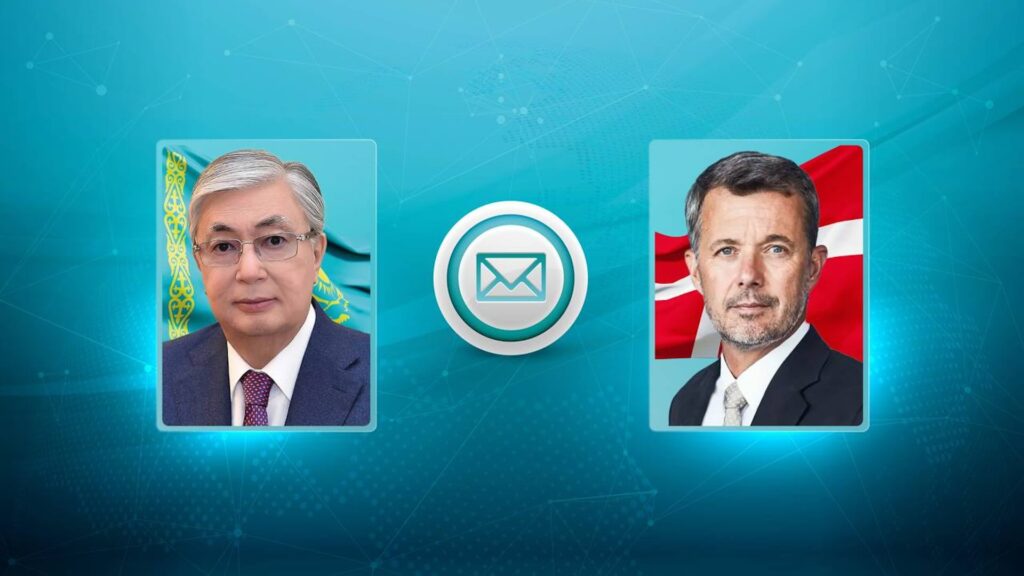 Токаев поздравил Короля Дании Фредерика X