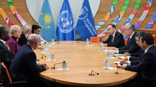 Токаев встретился в Риме с главой Всемирной продовольственной программы ООН