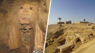 В древнем «городе мертвых» Египта обнаружена уникальная гробница, высеченная в скале