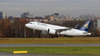 15 рейсов в неделю будет выполнять Air Astana в Тбилиси летом
