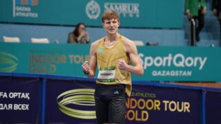 Чемпионом Азии по легкой атлетике в помещении стал казахстанец Давид Ефремов