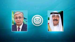 Касым-Жомарт Токаев поздравил Эмира Кувейта с Национальным днем