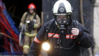 В Астане горел один из высотных ЖК