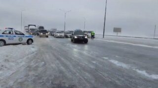 Водителей предупреждают об ухудшении погодных условий на республиканских трассах