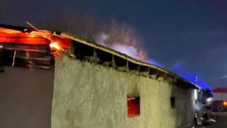 48 голов скота погибло в пожаре в  селе Каратас 