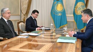 Глава Нацбанка Казахстана отчитался перед президентом Касым-Жомартом Токаевым