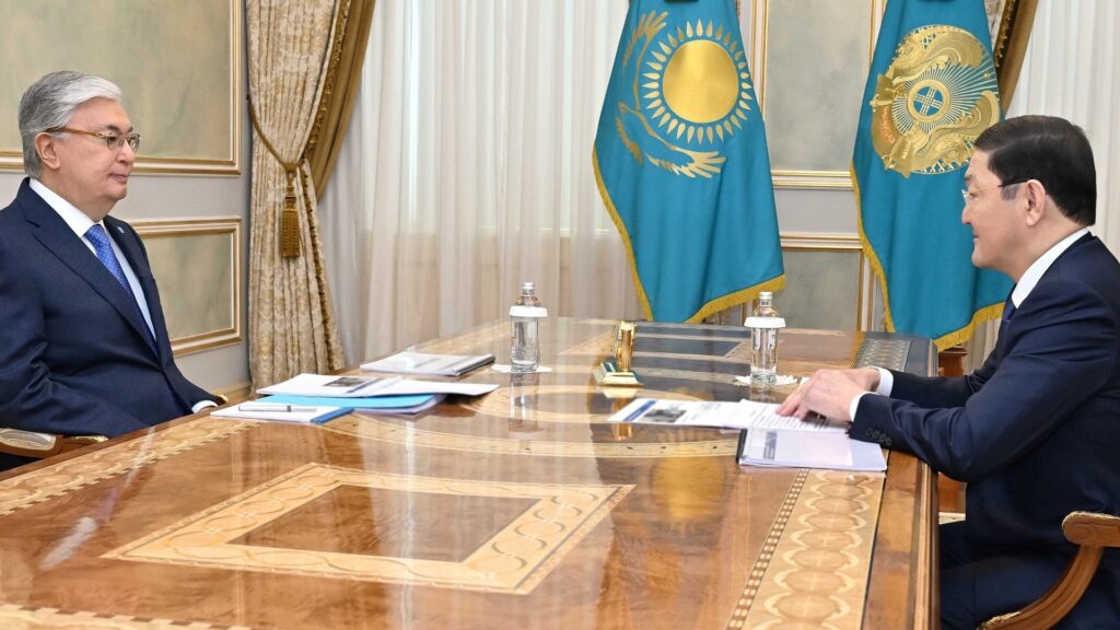 Токаев принял генпрокурора Берика Асылова