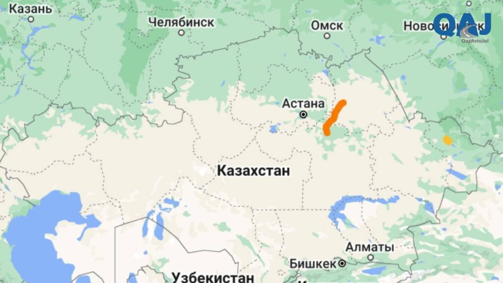 На карте показаны участки дорог, которые закрыты для движения автотранспорта