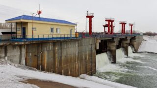 Прорыв дамбы на границе с Китаем не угрожает населенным пунктам Казахстана