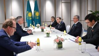 Президент Касым-Жомарт Токаев встретился с генсеком ОЭСР Матиасом Корманом
