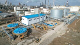 На АНПЗ произошло кратковременное задымление изоляции на линии приема некондиции