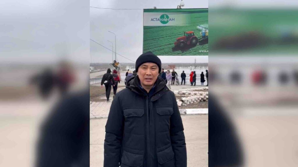 Марат Жундубаев. Кадр видео