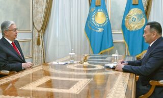 Президент провел встречу с председателем Комитета национальной безопасности