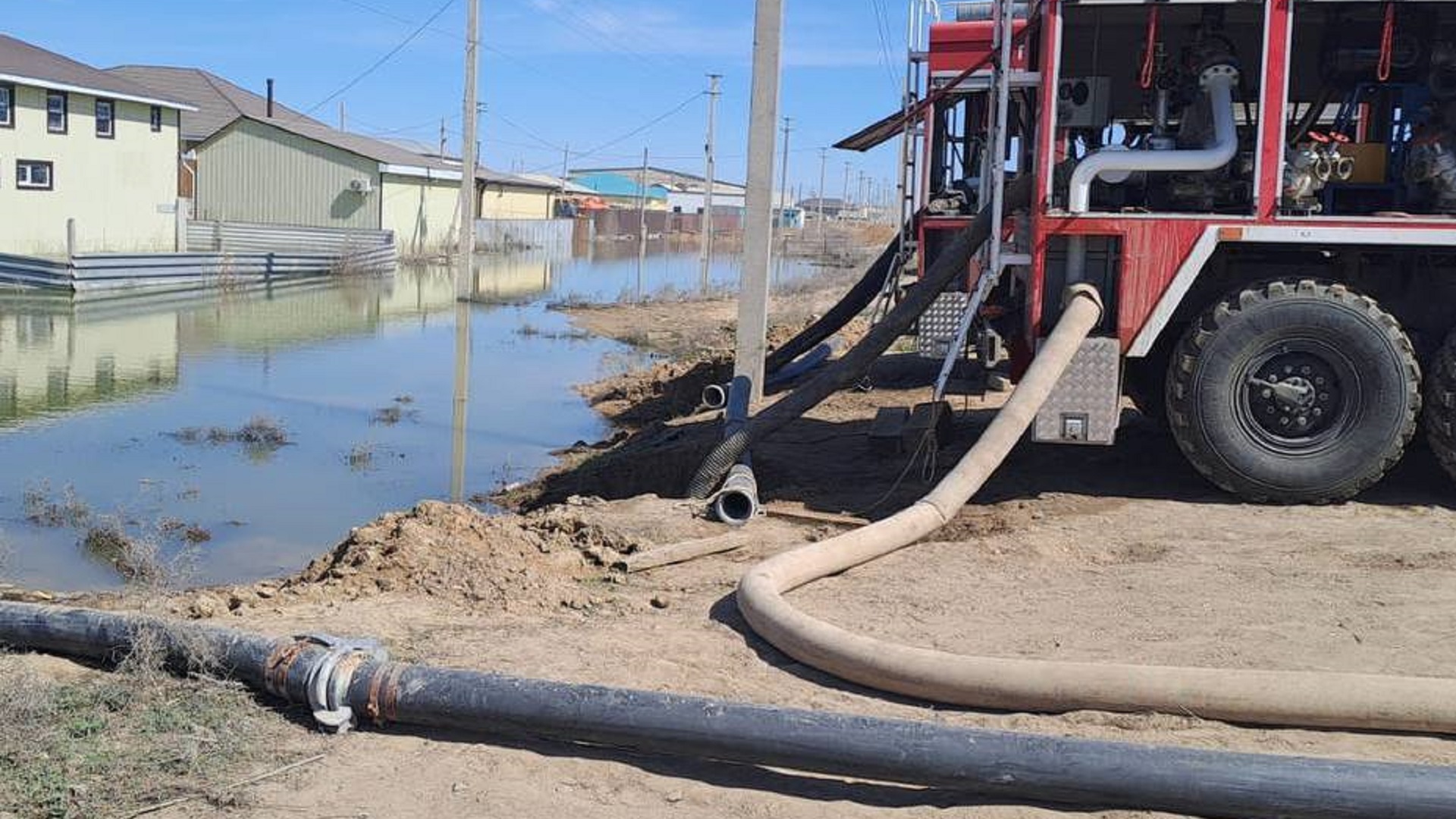 Вода в реках Атырауской области продолжает подниматься