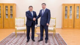 Олжас Бектенов и Акылбек Жапаров провели встречу