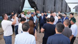 Серик Жумангарин встретился с фермерами Туркестанской области
