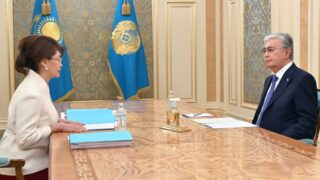 Токаев заслушал отчет Аиды Балаевой