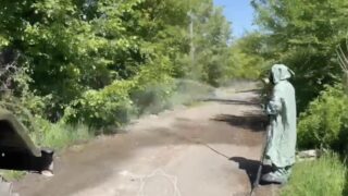 В Уральске проводится дезинфекция осушенных участков