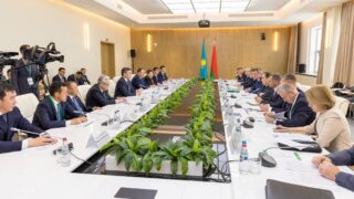 Премьер-Министр Республики Казахстан Олжас Бектенов встретился в Минске с главами правительств стран ЕАЭС